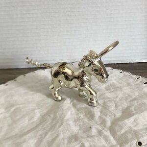 Vtg Novelty Donkey Corkscrew Bottle Opener